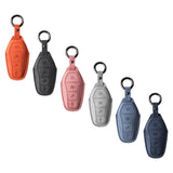 Maxbell Car Key Fob Cover Wear Resistant Key Case for Byd Seal Yuan Plus Atto 3 Orange