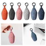 Maxbell Car Key Fob Cover Wear Resistant Key Case for Byd Seal Yuan Plus Atto 3 Orange