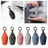 Maxbell Car Key Fob Cover Wear Resistant Key Case for Byd Seal Yuan Plus Atto 3 Orange