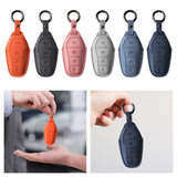 Maxbell Car Key Fob Cover Wear Resistant Key Case for Byd Seal Yuan Plus Atto 3 Orange