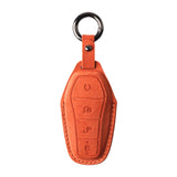 Maxbell Car Key Fob Cover Wear Resistant Key Case for Byd Seal Yuan Plus Atto 3 Orange