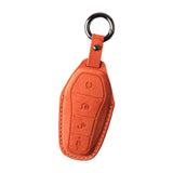 Maxbell Car Key Fob Cover Wear Resistant Key Case for Byd Seal Yuan Plus Atto 3 Orange