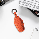 Maxbell Car Key Fob Cover Wear Resistant Key Case for Byd Seal Yuan Plus Atto 3 Orange