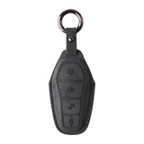 Maxbell Car Key Fob Cover Wear Resistant Key Case for Byd Seal Yuan Plus Atto 3 Black