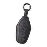 Maxbell Car Key Fob Cover Wear Resistant Key Case for Byd Seal Yuan Plus Atto 3 Black