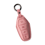 Maxbell Car Key Fob Cover Wear Resistant Key Case for Byd Seal Yuan Plus Atto 3 Pink