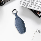 Maxbell Car Key Fob Cover Wear Resistant Key Case for Byd Seal Yuan Plus Atto 3 Sea Blue