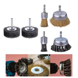 Maxbell Wire Brush Accessories Wheel Cup Brush for Corrosion Abrasives Strippings