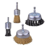 Maxbell Wire Wheel Brush Pen Brush for Cleaning Rust Drill Attachment Strippings