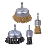 Maxbell Wire Wheel Brush Pen Brush for Cleaning Rust Drill Attachment Strippings