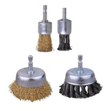 Maxbell Wire Wheel Brush Pen Brush for Cleaning Rust Drill Attachment Strippings