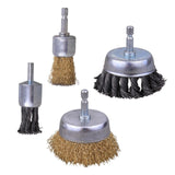 Maxbell Wire Wheel Brush Pen Brush for Cleaning Rust Drill Attachment Strippings