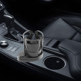 Maxbell Dual Cup Holder Expander Expandable Universal Mount Adjustable Fit Most Cars Black