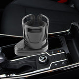 Maxbell Dual Cup Holder Expander Expandable Universal Mount Adjustable Fit Most Cars Black