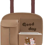 Maxbell Car Tissue Box with Trash Can Tissue Storage Box Women Gift Tissue Dispenser Style A