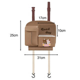 Maxbell Car Tissue Box with Trash Can Tissue Storage Box Women Gift Tissue Dispenser Style A