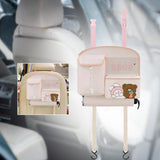 Maxbell Car Tissue Box with Trash Can Tissue Storage Box Women Gift Tissue Dispenser Style D