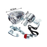 Maxbell Dynamo Bike Light Set with Included Wiring Eco Friendly Waterproof Headlight Style A