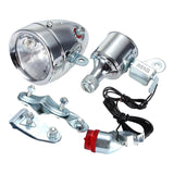 Maxbell Dynamo Bike Light Set with Included Wiring Eco Friendly Waterproof Headlight Style A