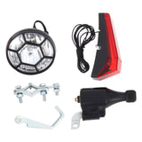 Maxbell Dynamo Bike Light Set with Included Wiring Eco Friendly Waterproof Headlight Style B