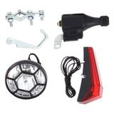 Maxbell Dynamo Bike Light Set with Included Wiring Eco Friendly Waterproof Headlight Style B
