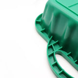 Maxbell Engine Oil Drain Pan Rectangle Oil Drip Pan for Truck Motorbike Vehicle Green