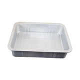 Maxbell Engine Oil Drain Pan Rectangle Oil Drip Pan for Truck Motorbike Vehicle White M