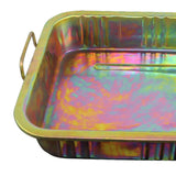 Maxbell Engine Oil Drain Pan Rectangle Oil Drip Pan for Truck Motorbike Vehicle Multicolor