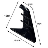Maxbell 1 Pair Universal Car Side Flow Vent Fender Sticker for Cars Suvs Sturdy Style A