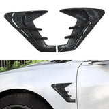 Maxbell 1 Pair Universal Car Side Flow Vent Fender Sticker for Cars Suvs Sturdy Style B