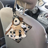 Maxbell Car Tissue Box Car Headrest Mount Multifunctional Cartoon Dog Tissue Holder