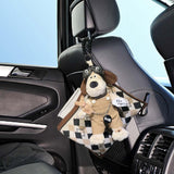 Maxbell Car Tissue Box Car Headrest Mount Multifunctional Cartoon Dog Tissue Holder
