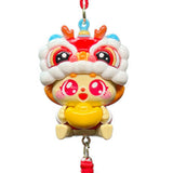 Maxbell Dragon Statue Car Pendant Decorative Gift Cartoon Spring Festival Decoration Style A