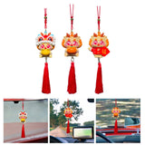 Maxbell Dragon Statue Car Pendant Decorative Gift Cartoon Spring Festival Decoration Style A