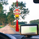 Maxbell Dragon Statue Car Pendant Decorative Gift Cartoon Spring Festival Decoration Style A