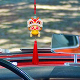 Maxbell Dragon Statue Car Pendant Decorative Gift Cartoon Spring Festival Decoration Style A