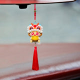 Maxbell Dragon Statue Car Pendant Decorative Gift Cartoon Spring Festival Decoration Style A