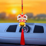 Maxbell Dragon Statue Car Pendant Decorative Gift Cartoon Spring Festival Decoration Style A