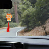 Maxbell Dragon Statue Car Pendant Decorative Gift Cartoon Spring Festival Decoration Style B