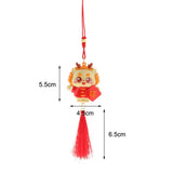 Maxbell Dragon Statue Car Pendant Decorative Gift Cartoon Spring Festival Decoration Style C