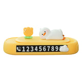 Maxbell Car Temporary Parking Card Cute Phone Number Plate for Automotive Buses