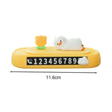 Maxbell Car Temporary Parking Card Cute Phone Number Plate for Automotive Buses