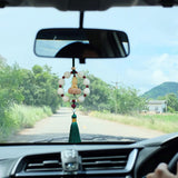 Maxbell Car Rearview Mirror Pendant Charm Dangling Gift Car Accessories for SUV Style A