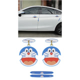 Maxbell 2 Pieces Door Bowl Handle Trim Stickers Decals Protective Film Replace Parts