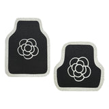 Maxbell Car Floor Mats Universal Wear Resistant PU Leather Carpet for Suvs Cars Front