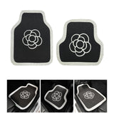 Maxbell Car Floor Mats Universal Wear Resistant PU Leather Carpet for Suvs Cars Front