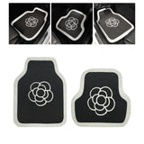 Maxbell Car Floor Mats Universal Wear Resistant PU Leather Carpet for Suvs Cars Front