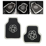 Maxbell Car Floor Mats Universal Wear Resistant PU Leather Carpet for Suvs Cars Front