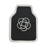 Maxbell Car Floor Mats Universal Wear Resistant PU Leather Carpet for Suvs Cars Front