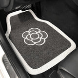 Maxbell Car Floor Mats Universal Wear Resistant PU Leather Carpet for Suvs Cars Front